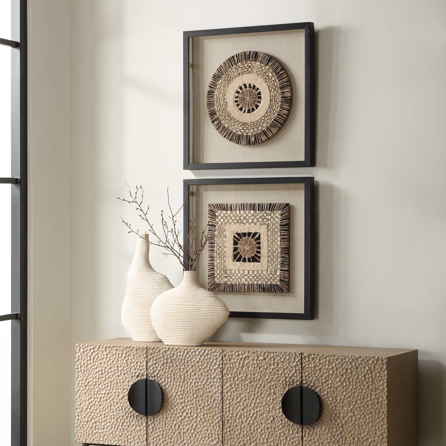 Intertwine Knit Paper Shadow Box Set/2