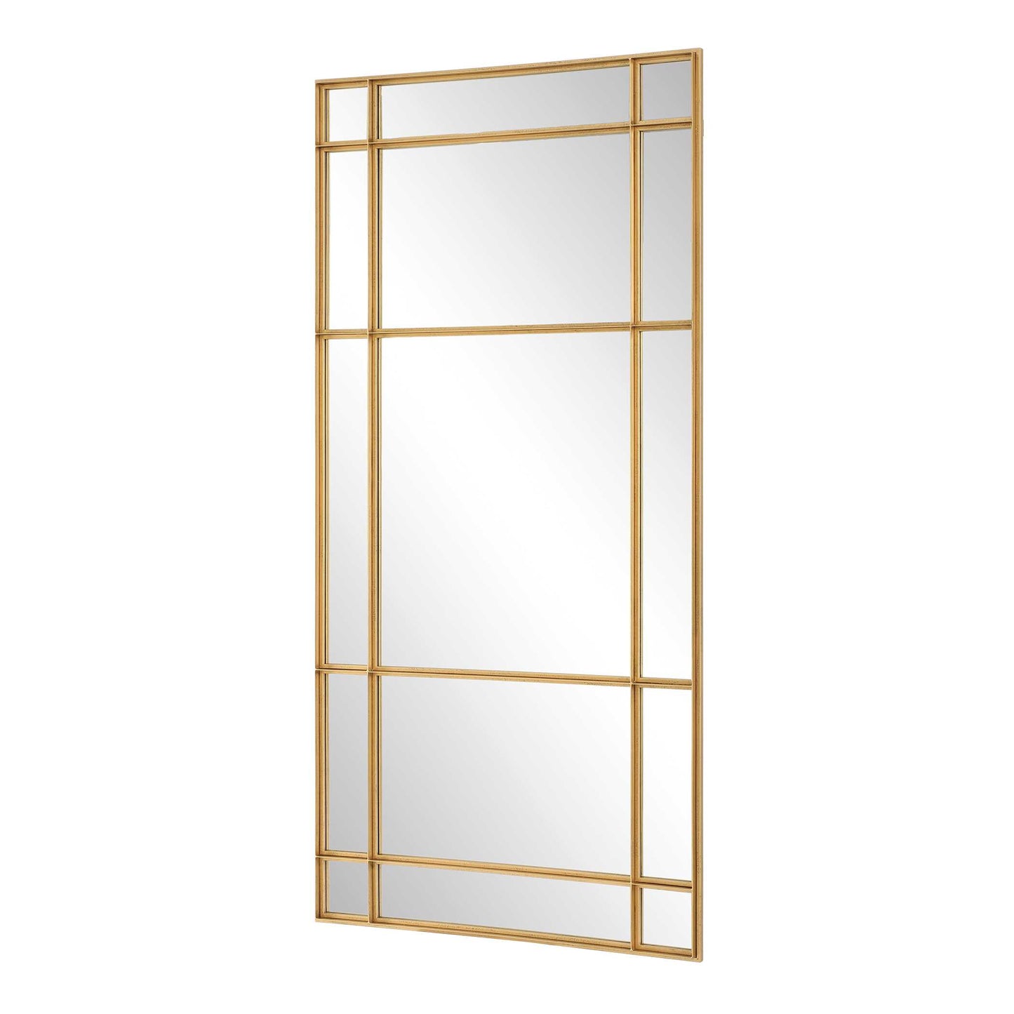 Spurgeon Gold Window Mirror