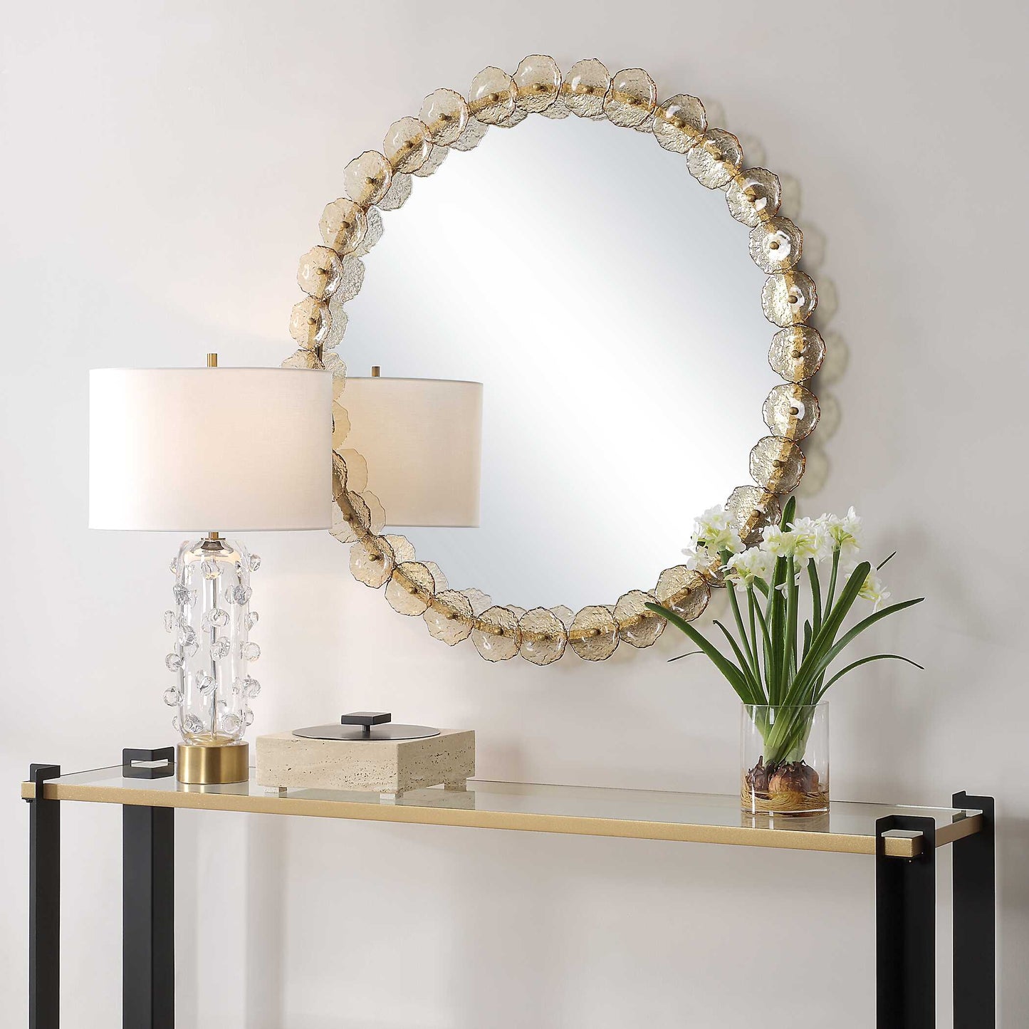 Nolina Round Mirror