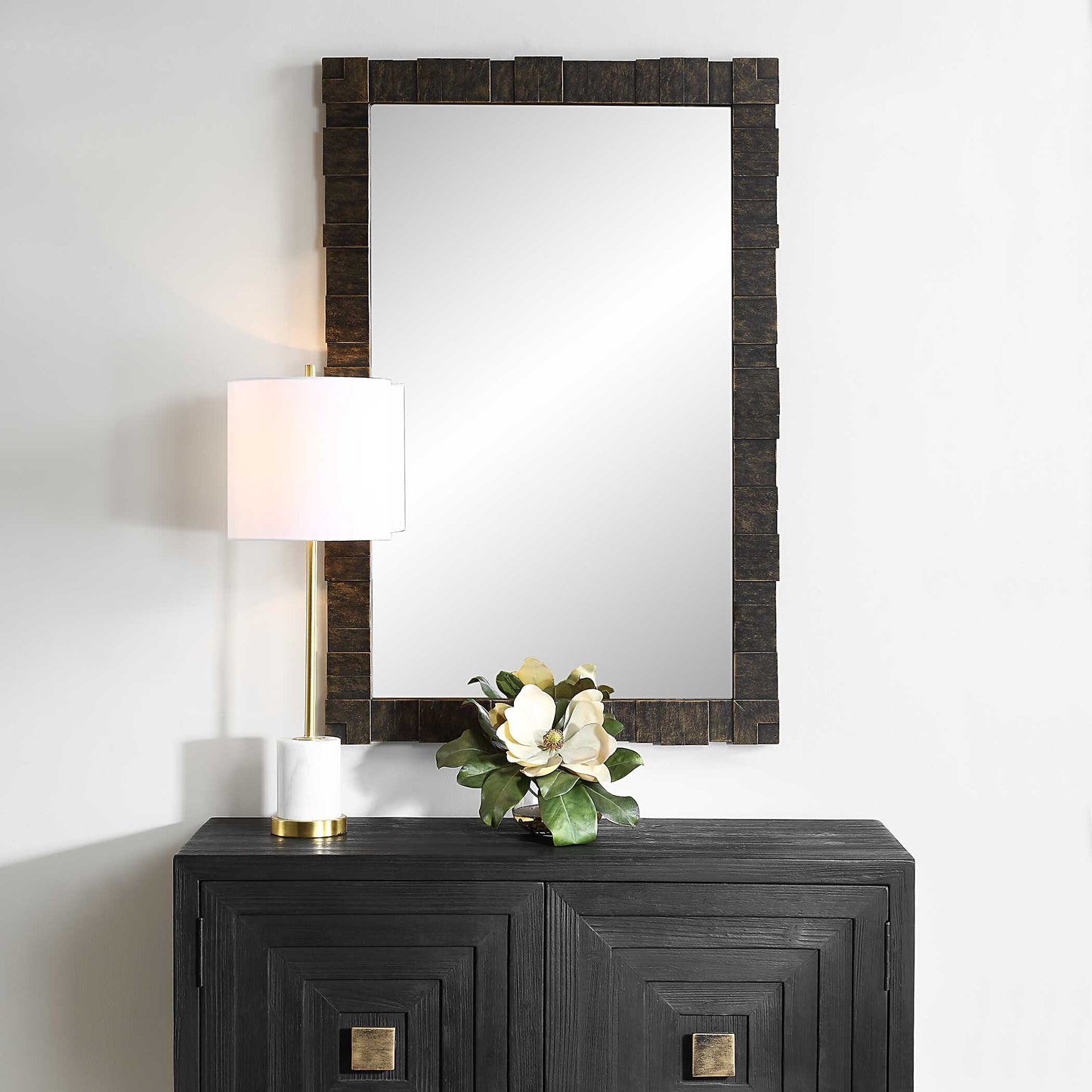 Bustelo Dark Bronze Mirror