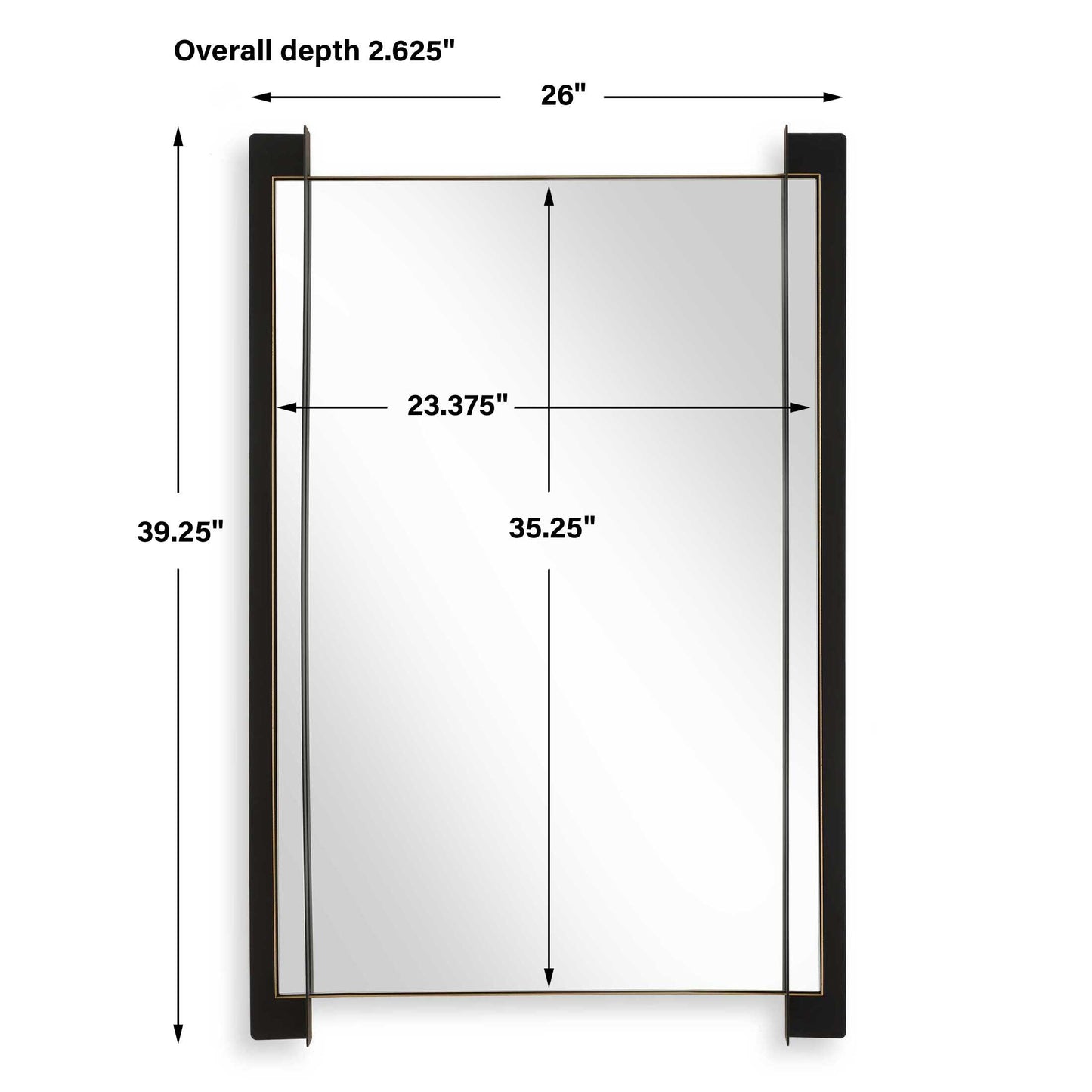 Cunene Industrial Wall Mirror