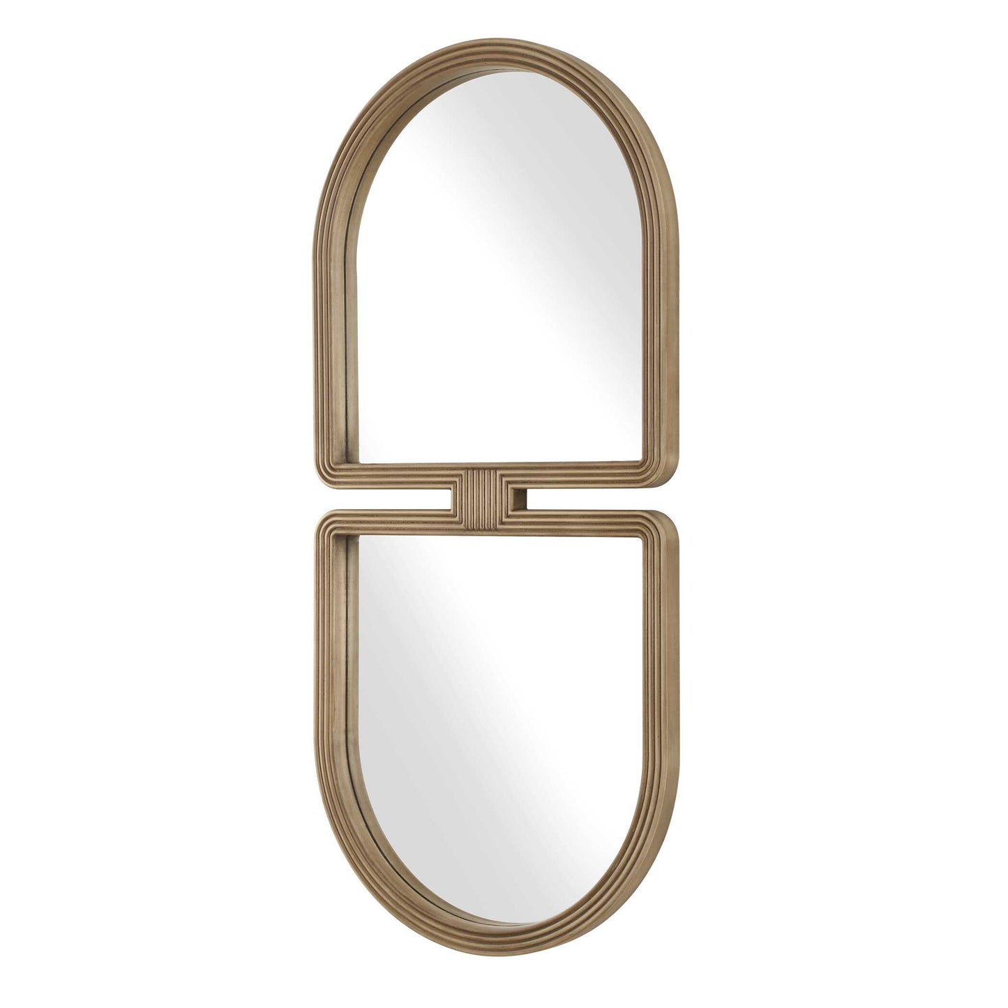 Jacques Art Deco Gold Mirror