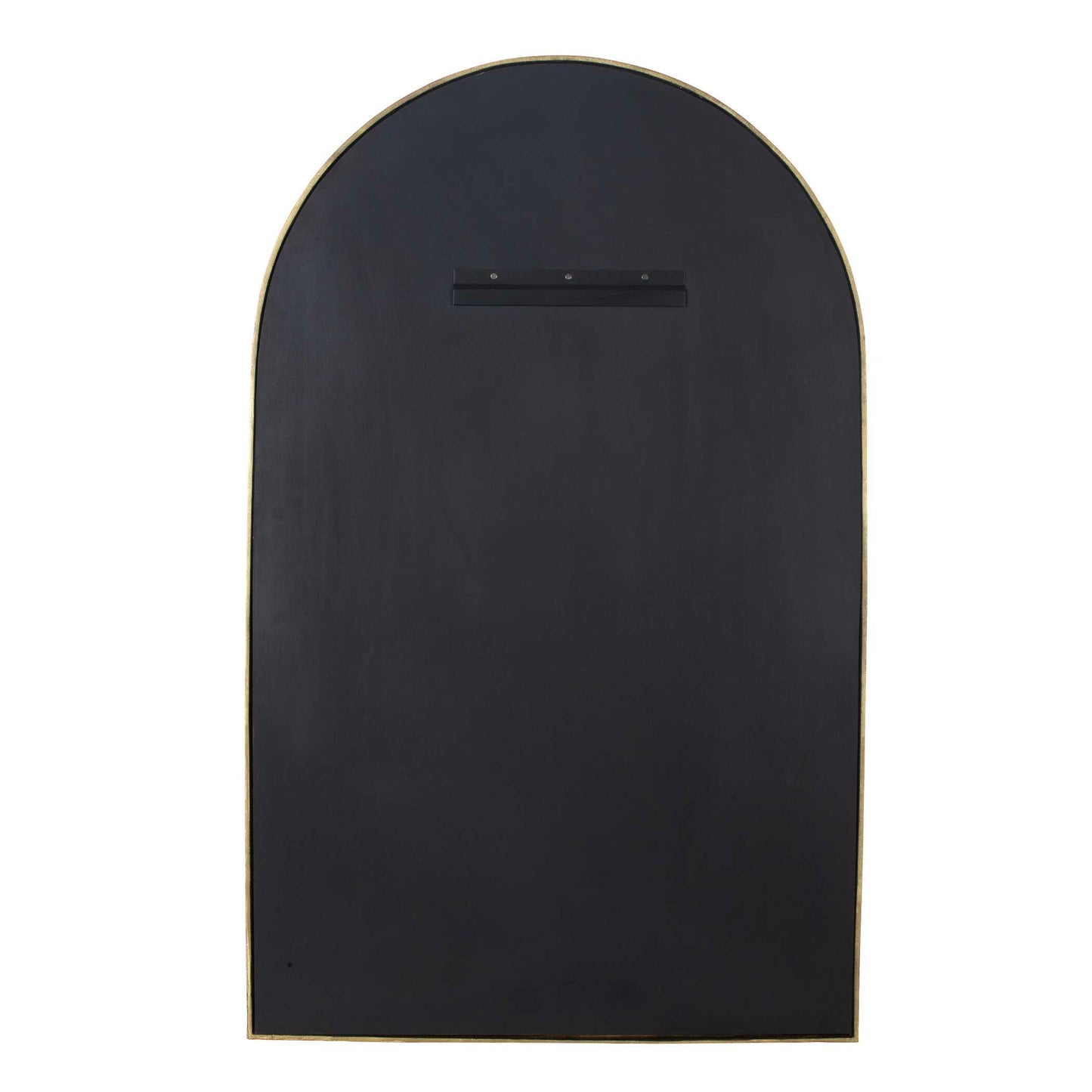 Vestry Antique Brass Arch Mirror