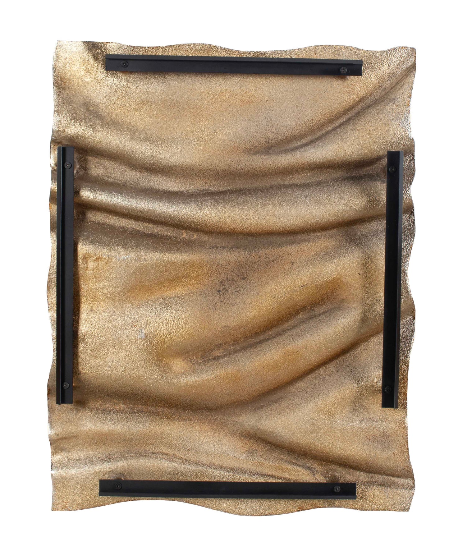 Undulate Outdoor Gold Wall Panel