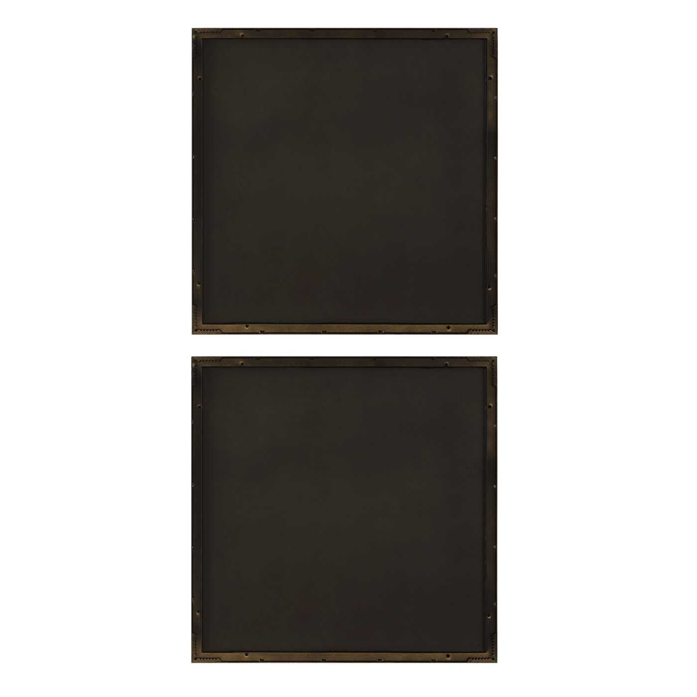 Golden Terrain Wooden Wall Decor Set/2