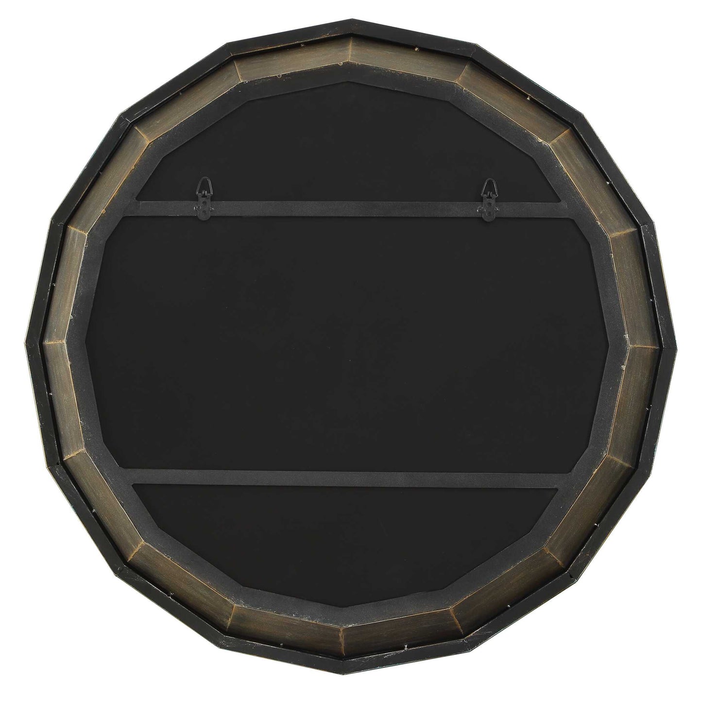 Neve Bronze Round Mirror