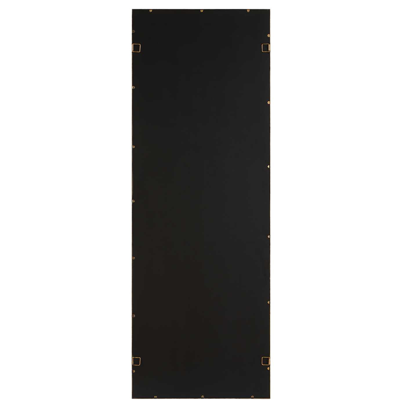 Crossed Up Gold Full Length Mirror