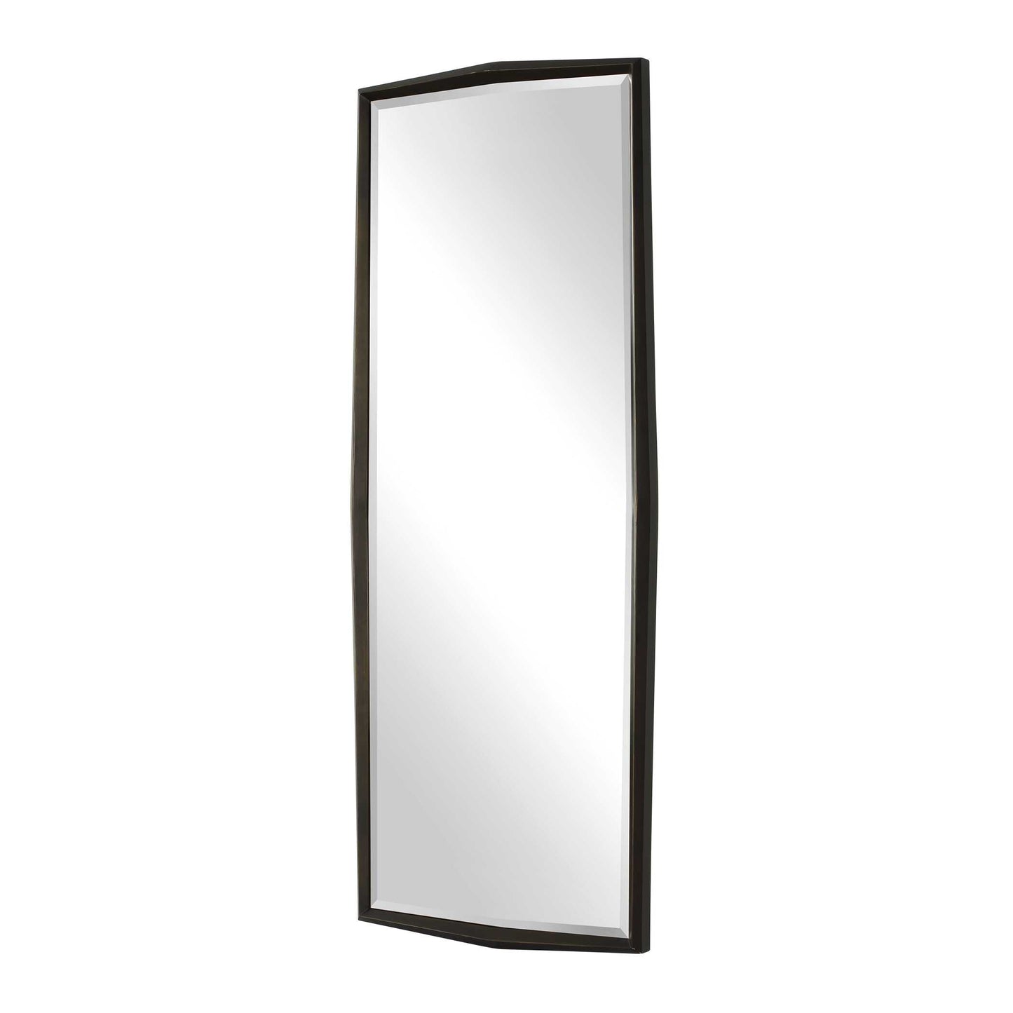 On Point Tall Bronze Mirror