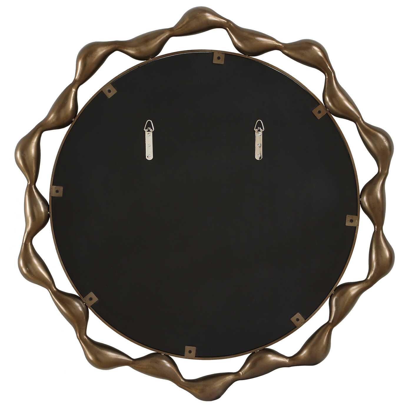 Remolino Round Bronze Mirror
