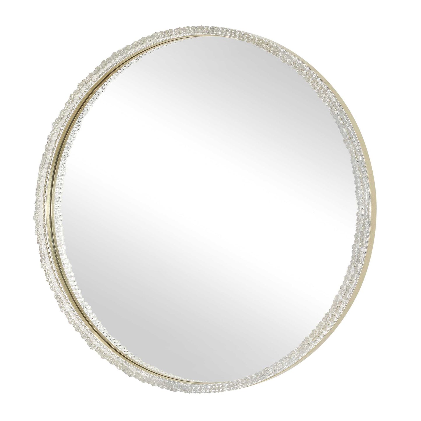 Break The Ice Round Mirror