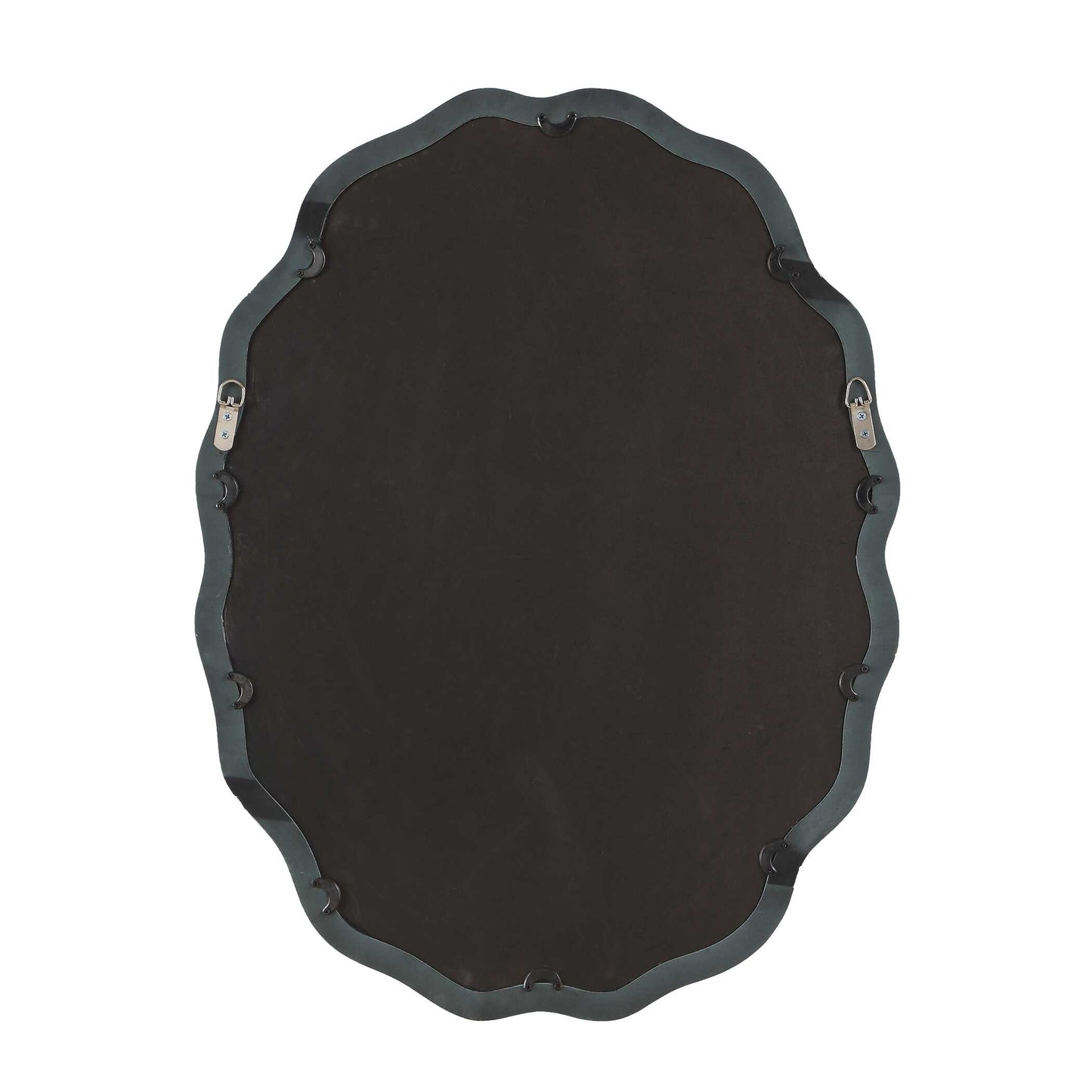 Isly Robin's Egg Blue Oval Mirror