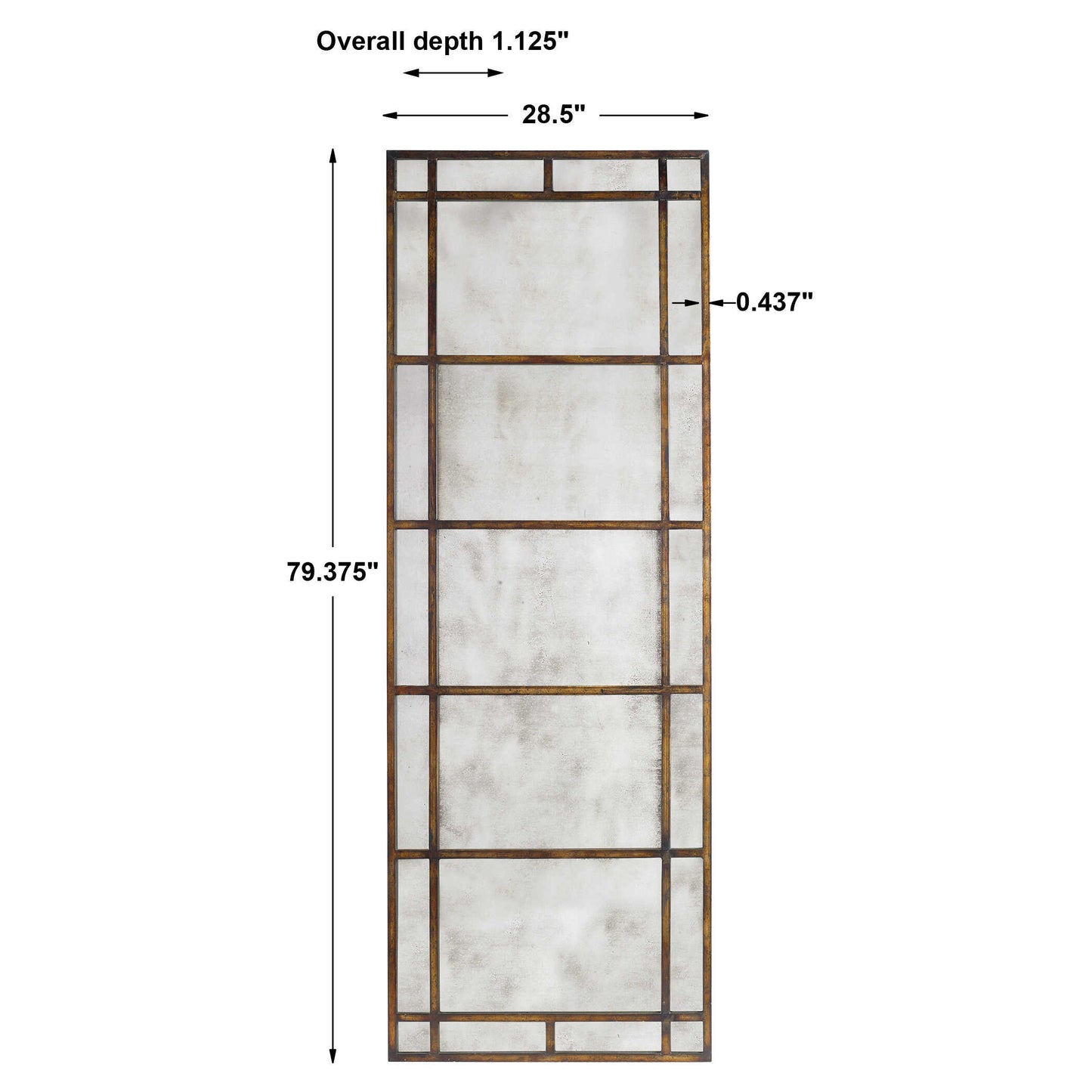 Avidan Antique Bronze Mirror