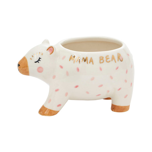 Fuzzy Feelings Mama Bear Pot