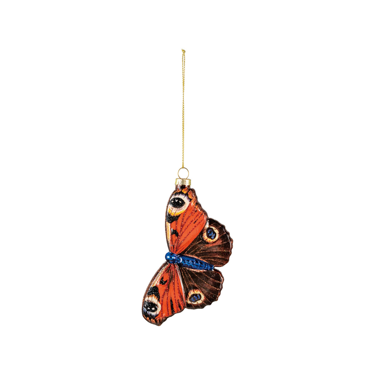 Glass Butterfly Ornament