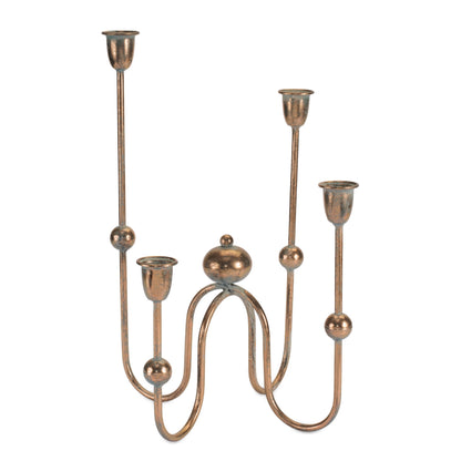 Multi-Taper Iron Candle Holder