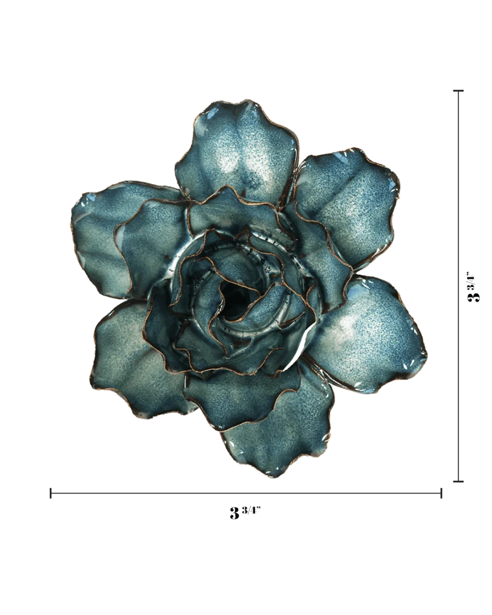 Navy Stargazer Lily Wall Flower