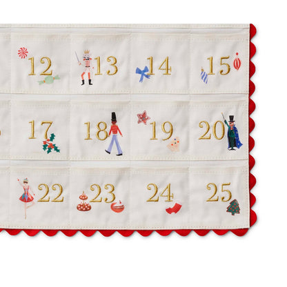 Nutcracker Embroidered Advent Calendar