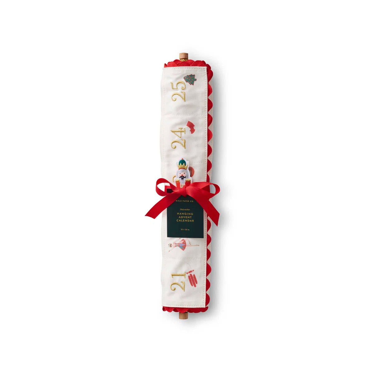 Nutcracker Embroidered Advent Calendar