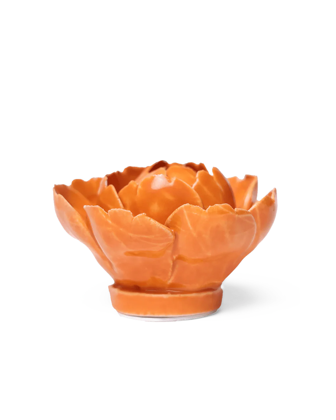 Orange Peony Wall Flower