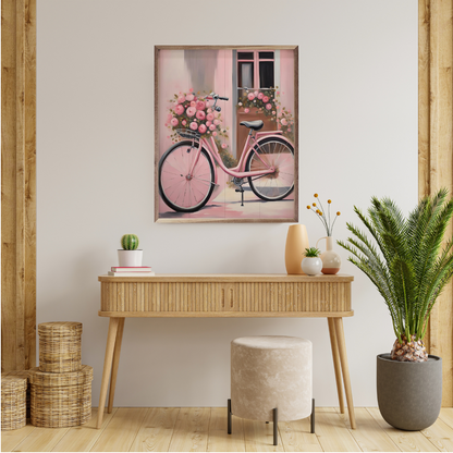 Bountiful Bike Wooden Art