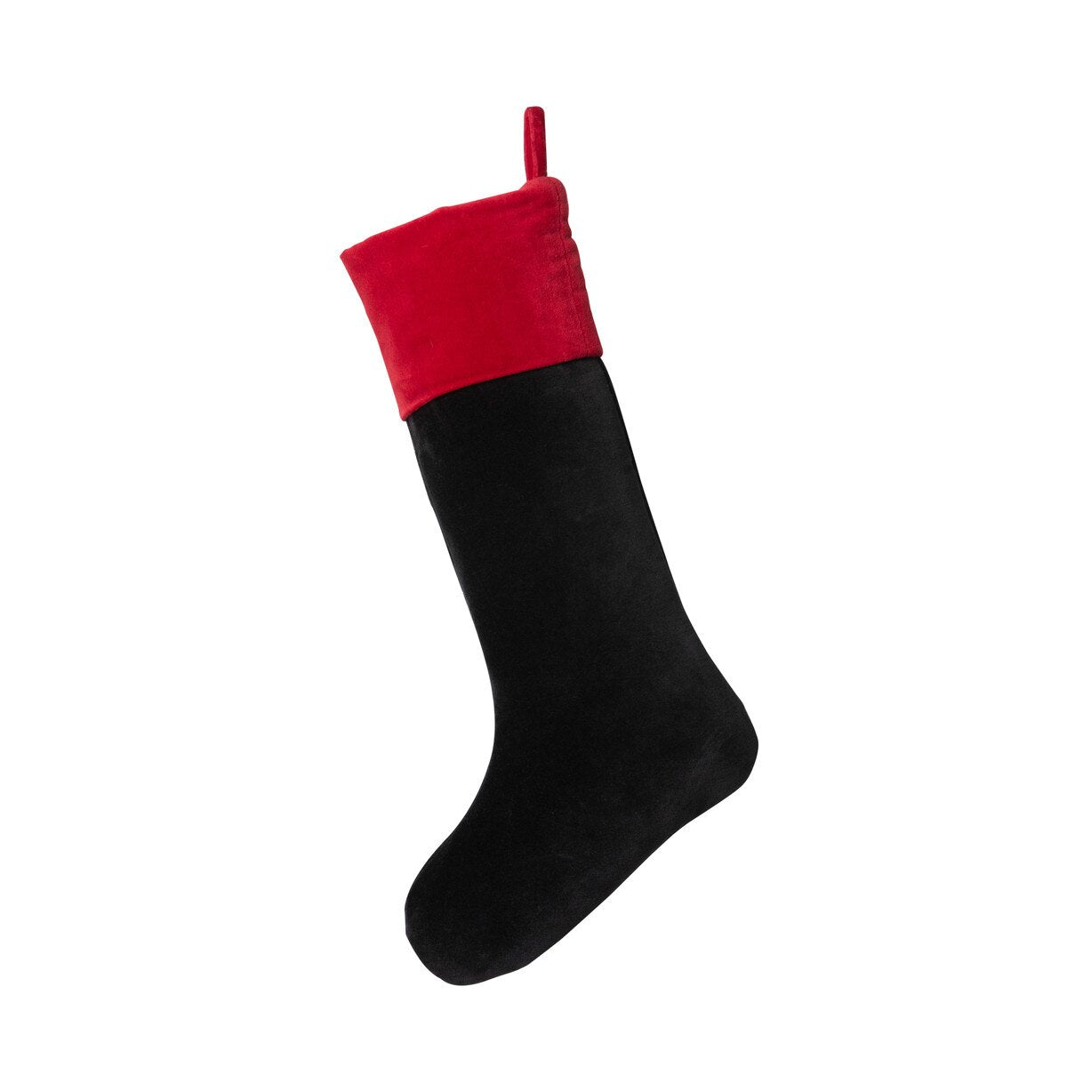 Poinsettia Stocking Back