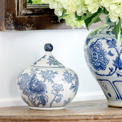 Porcelain Lidded Jasmine Jar Collection