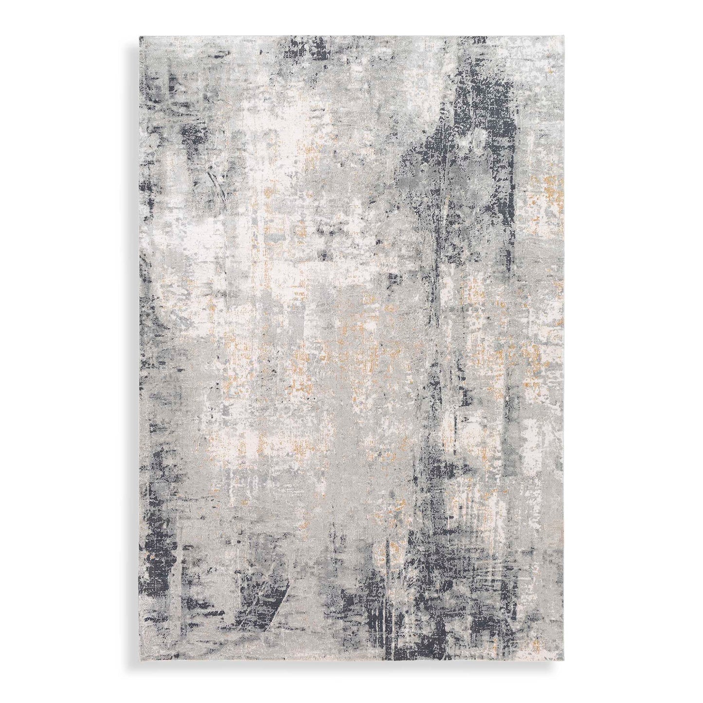 Paoli Gray Abstract 9 X 12 Rug