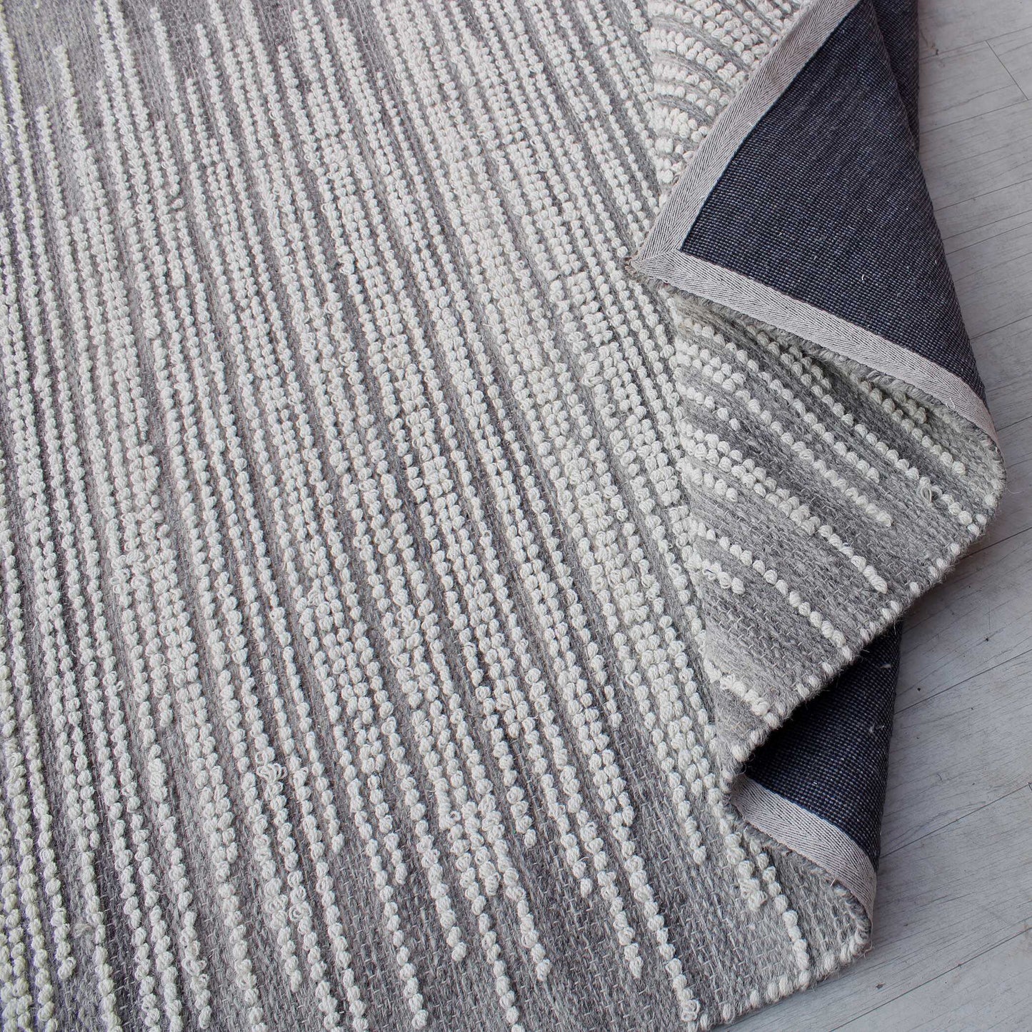 Salida Gray Wool 8 X 10 Rug