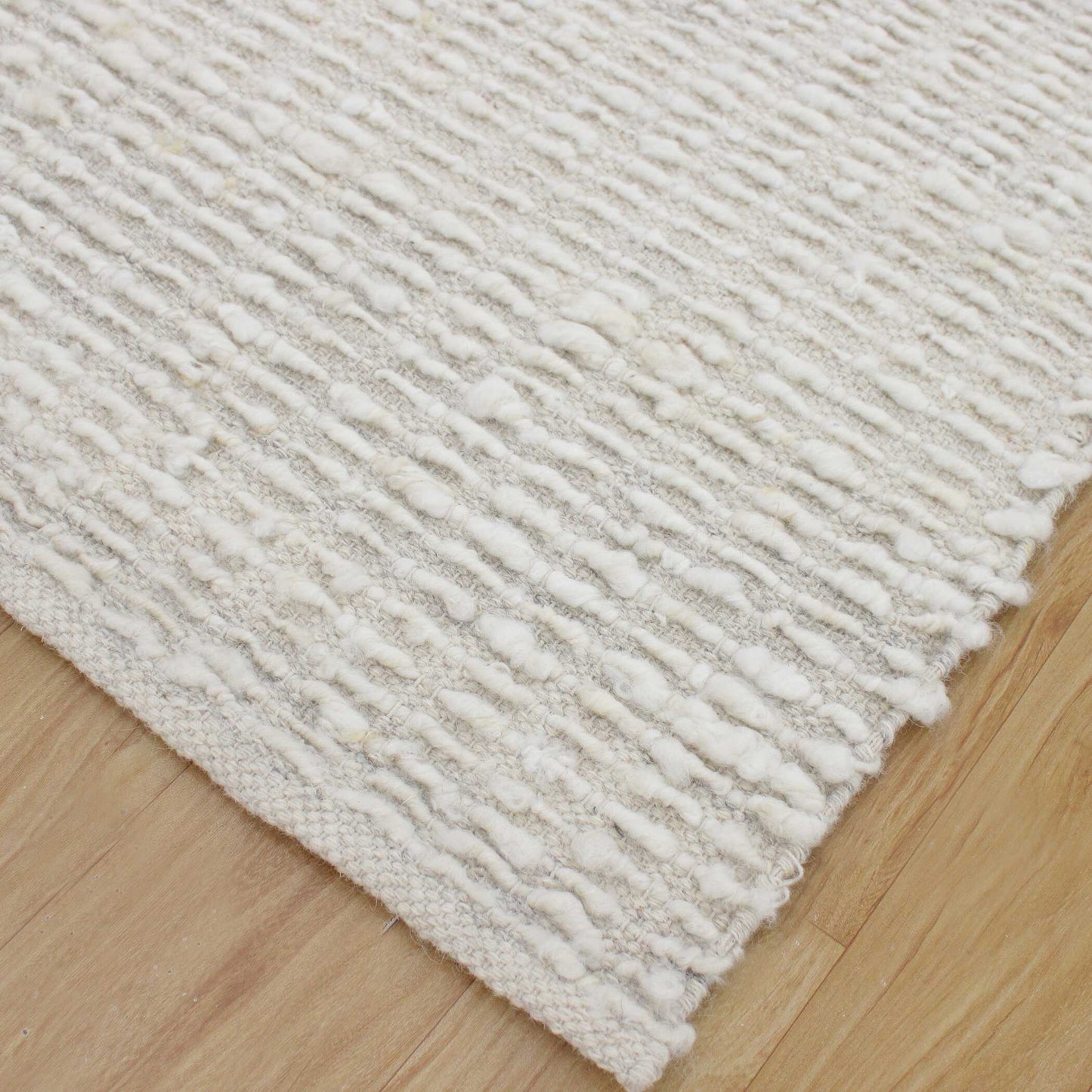 Lovelle Ivory Soft Wool Rug