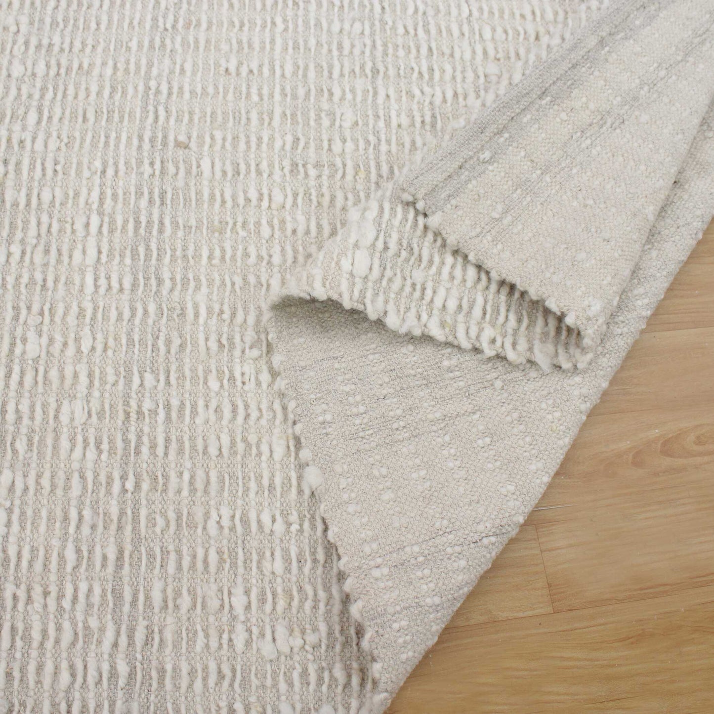 Lovelle Ivory Soft Wool Rug