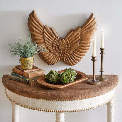 Reclaimed Angel Wings Wall Decor Hanging