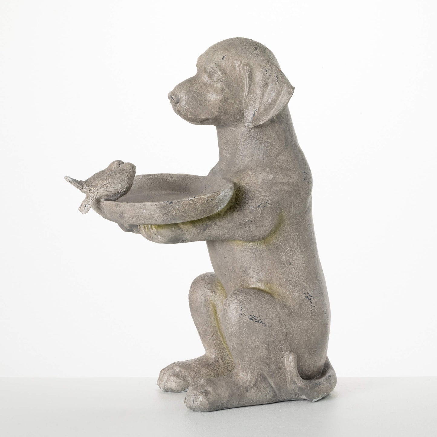 Doggy Delight Bird Feeder Statue