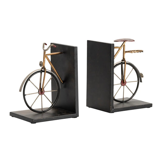 Bicycle Bookend Pair