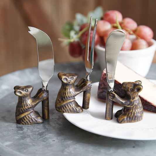 Whimsical Mice Cheese Serving Set