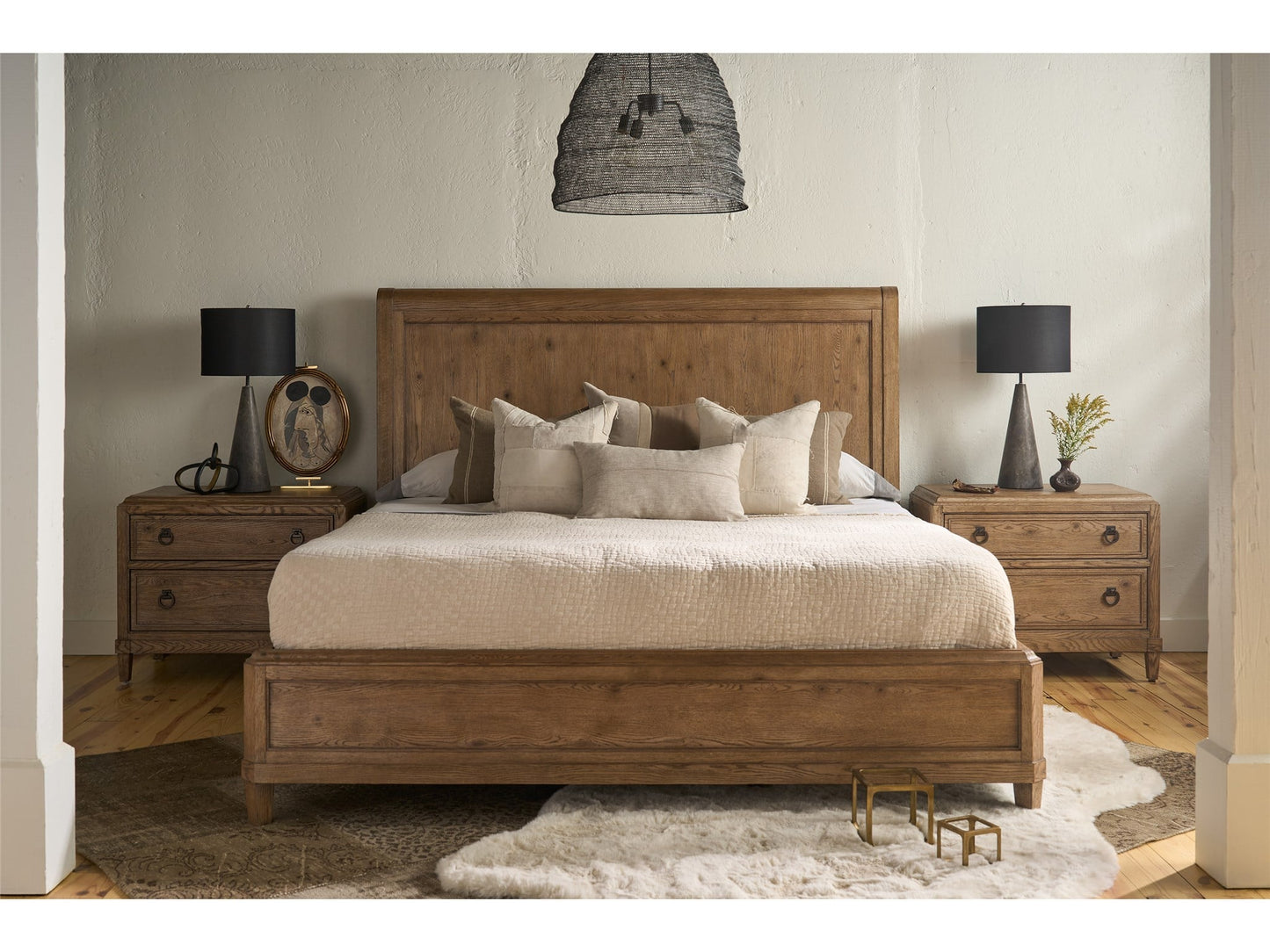 Sienna Two Drawer Nightstand