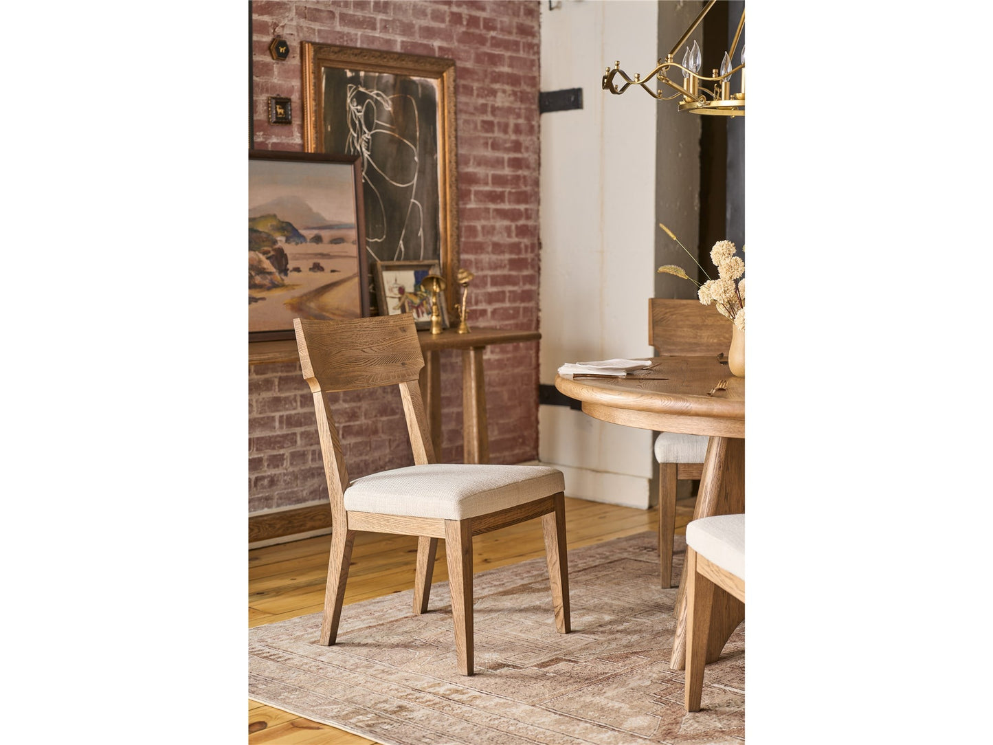 Sienna Wood Back Side Chair