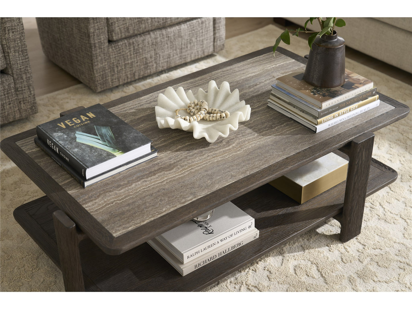 Sable and Stone Cocktail Table