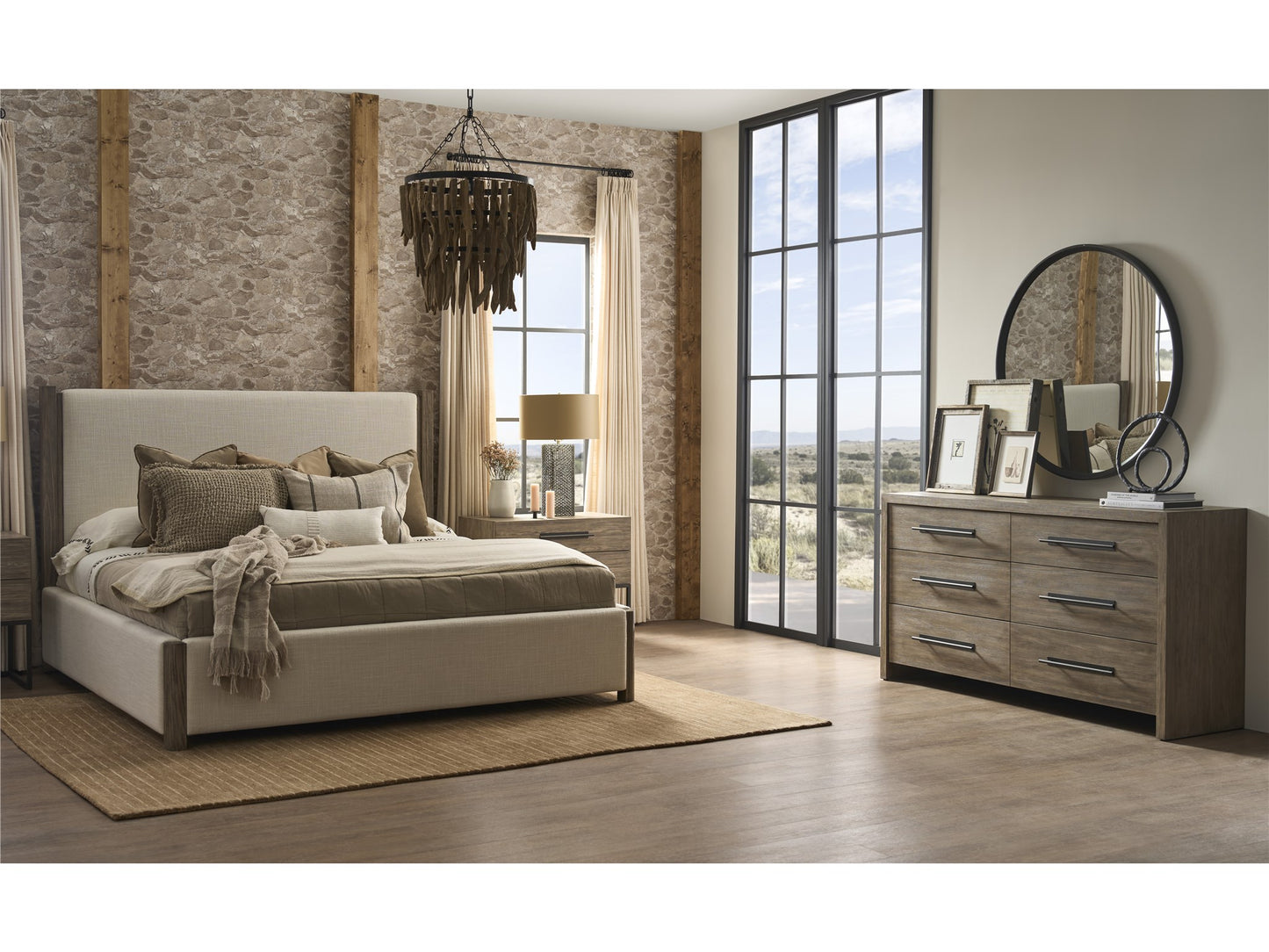 Boulder Upholstered Bed