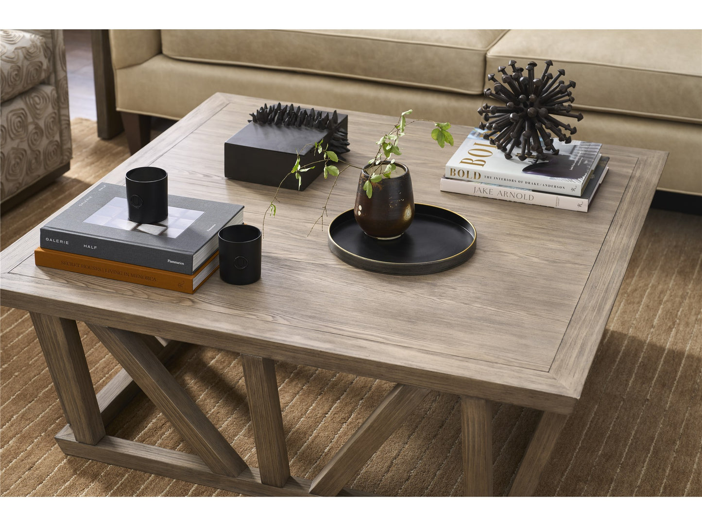 Boulder Square Cocktail Table