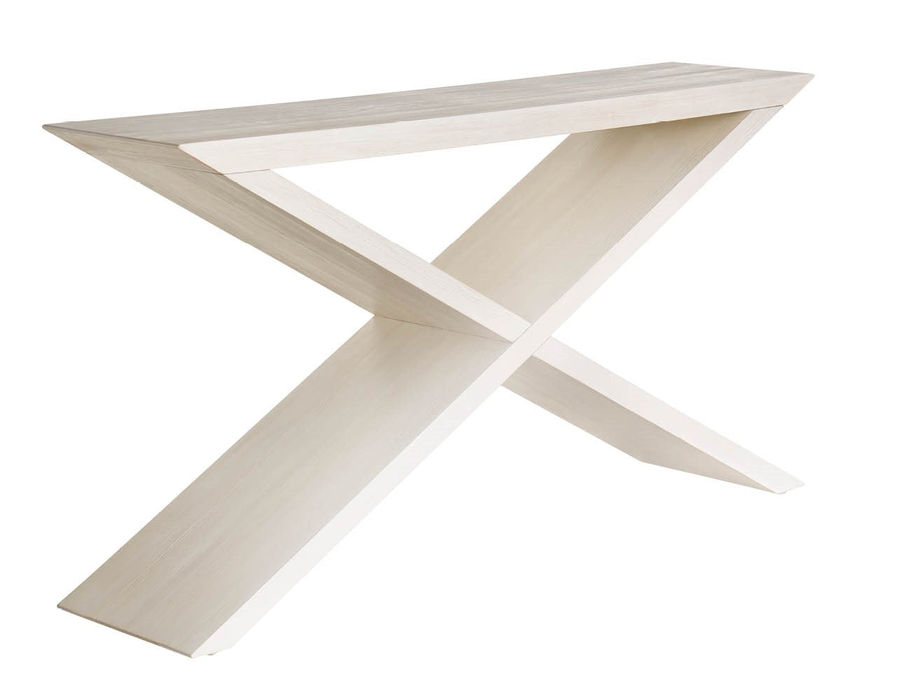 River Rock Cross Console