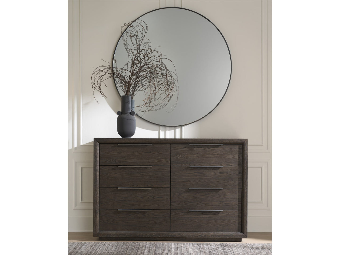 Round Accent Mirror
