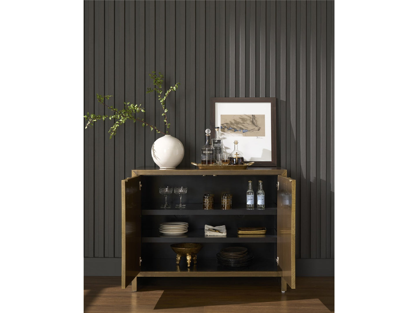Origami Hall Chest