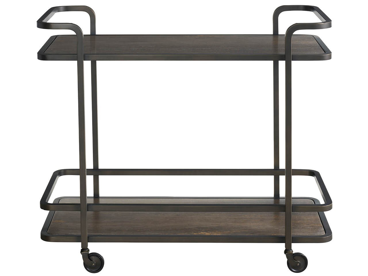 Smoked Bronze Bar Cart