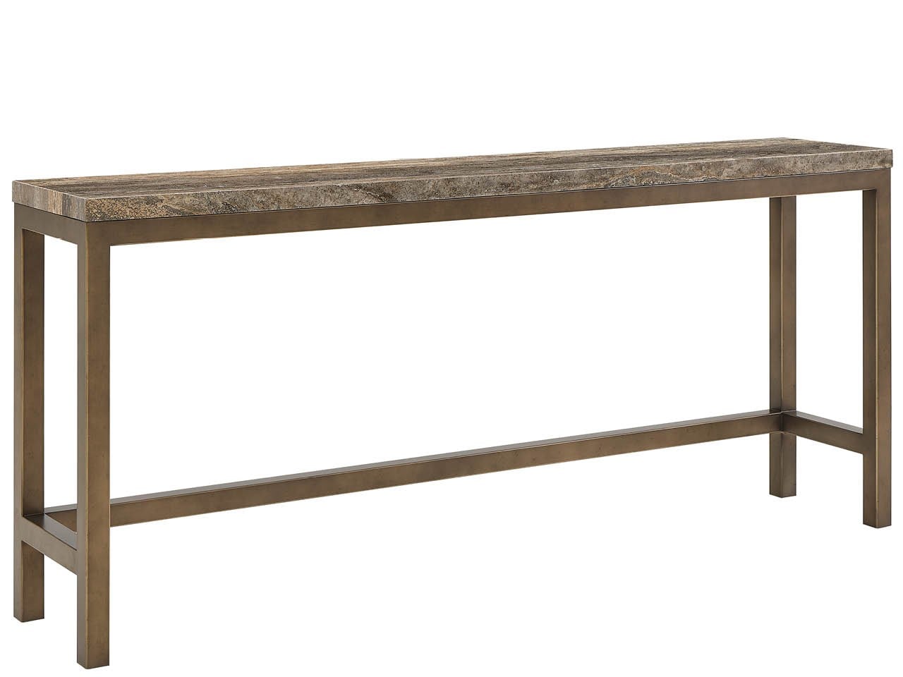Brindle Console with Stools