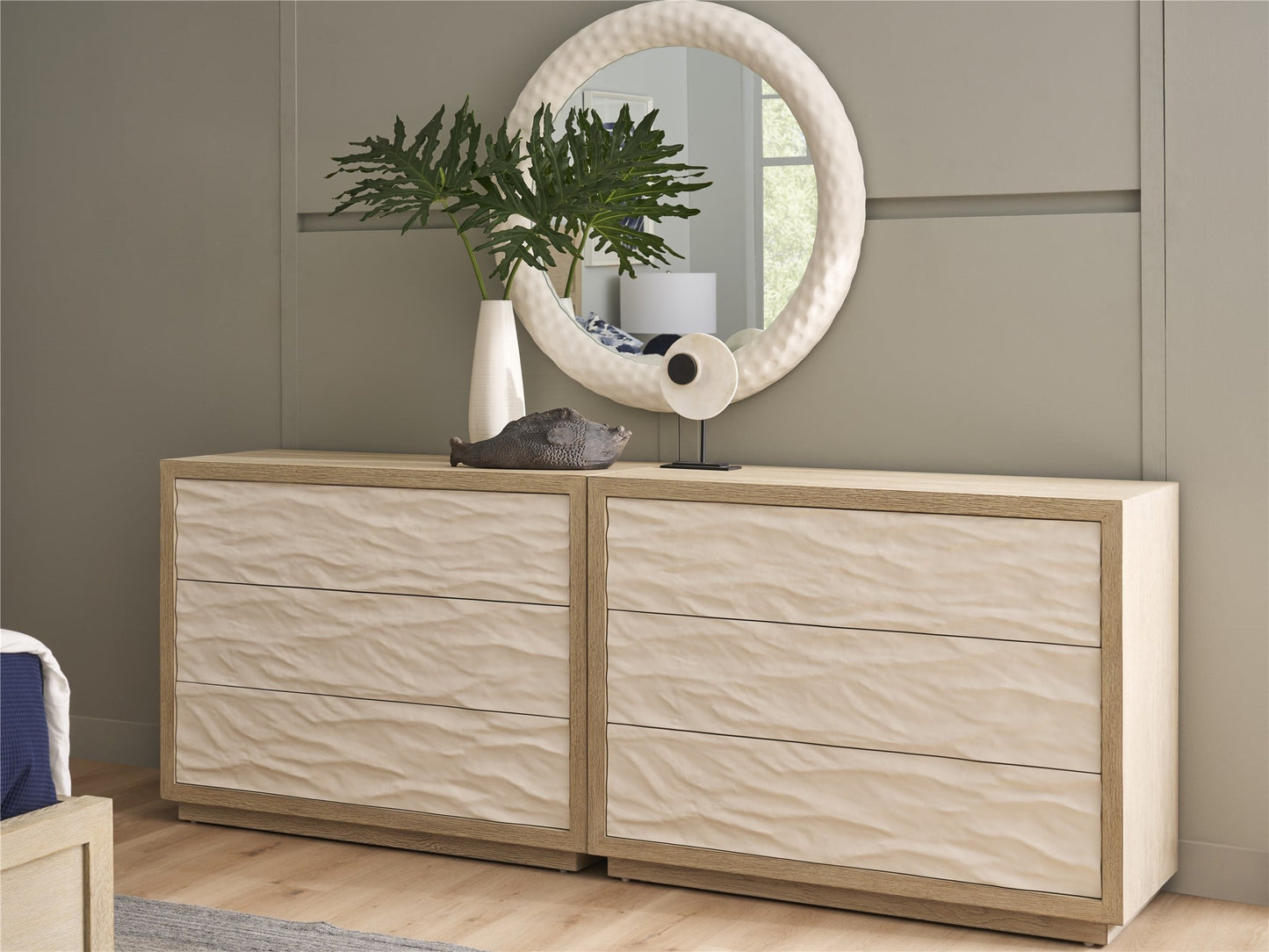 White Coral Mirror
