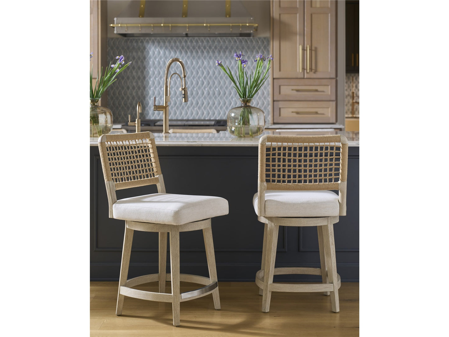 Dockside Swivel Counter Stool
