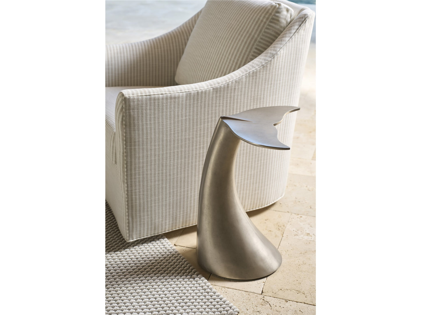 Whale Tail Accent Table