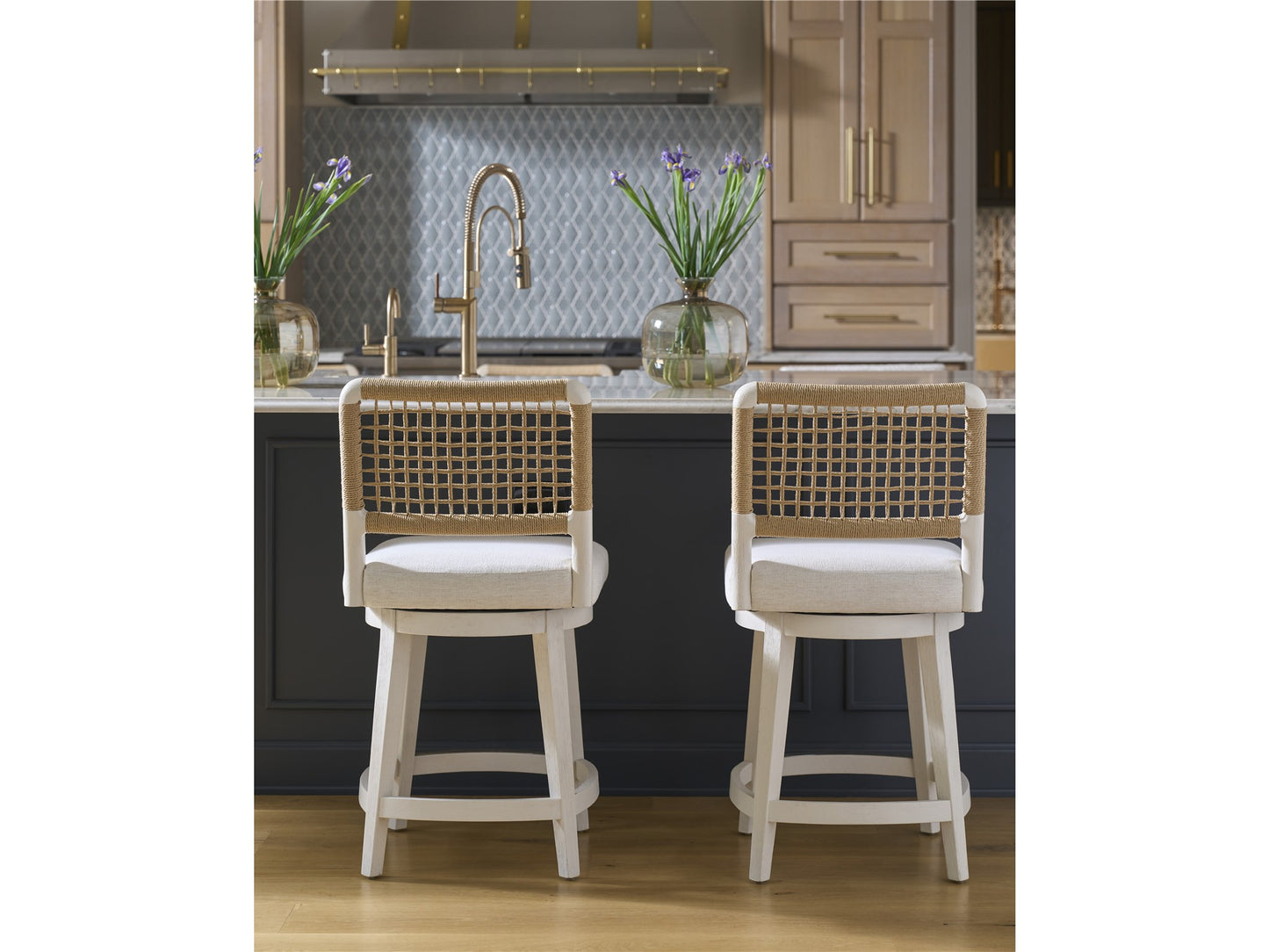 Shoreline Swivel Counter Stool