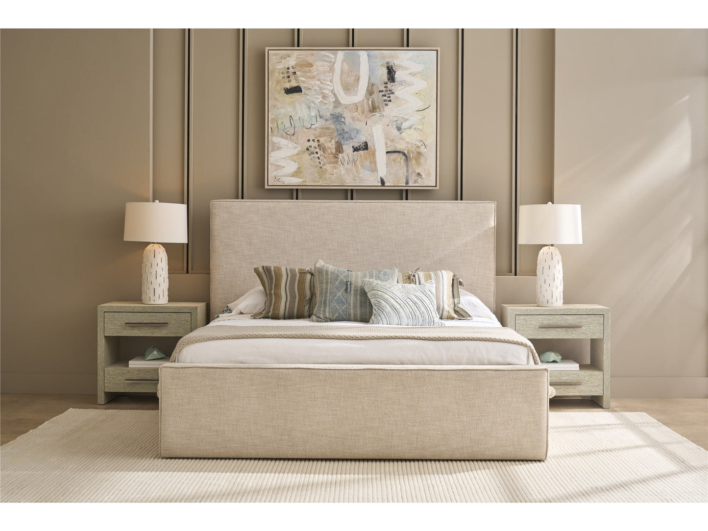Oasis Drift Upholstered Headboard