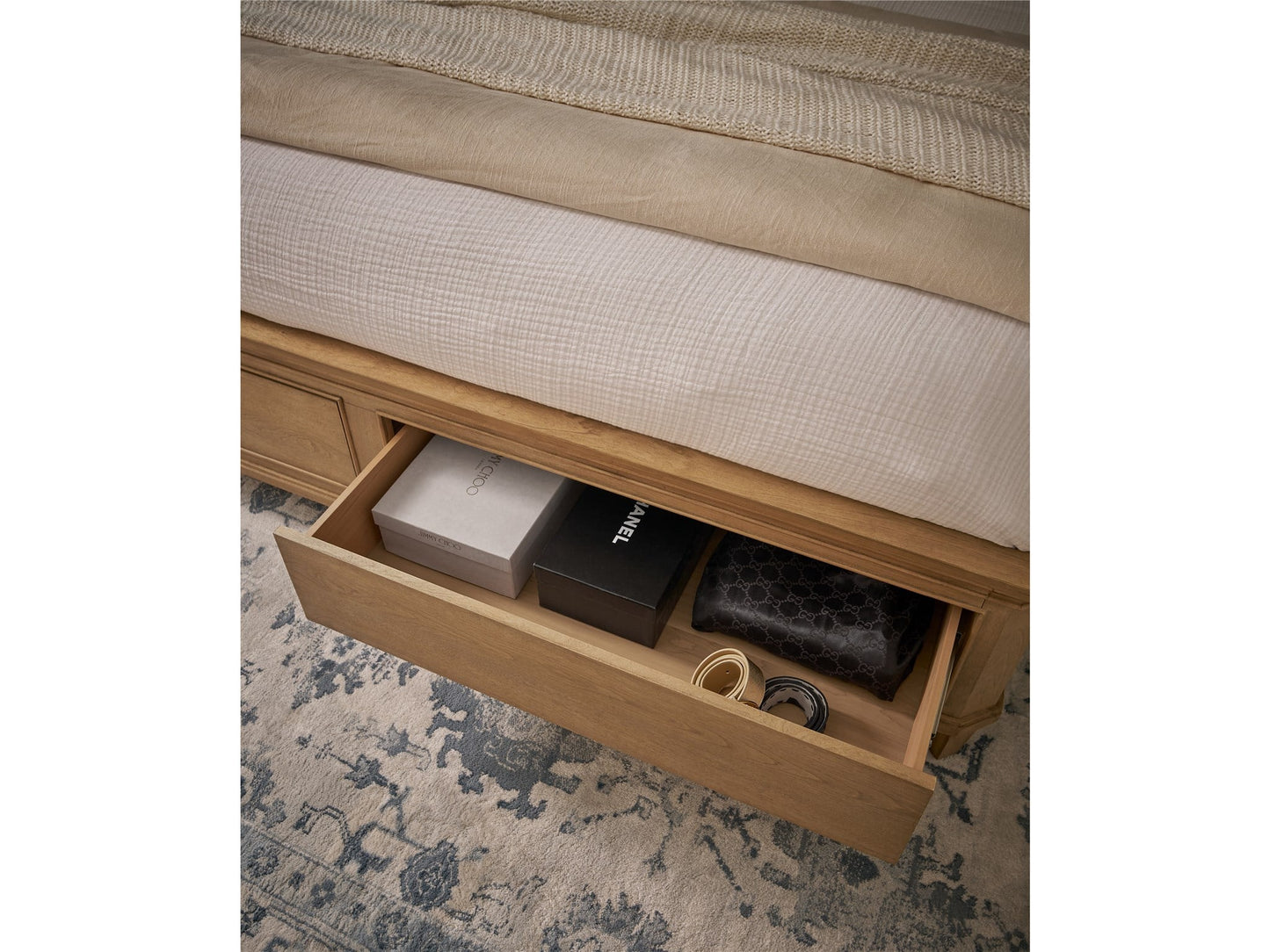 Brindle Storage Bed